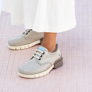 Botines con tacón 1835 NAPPA SHINNY CHAMPAGNE /OXFORD color Champagne