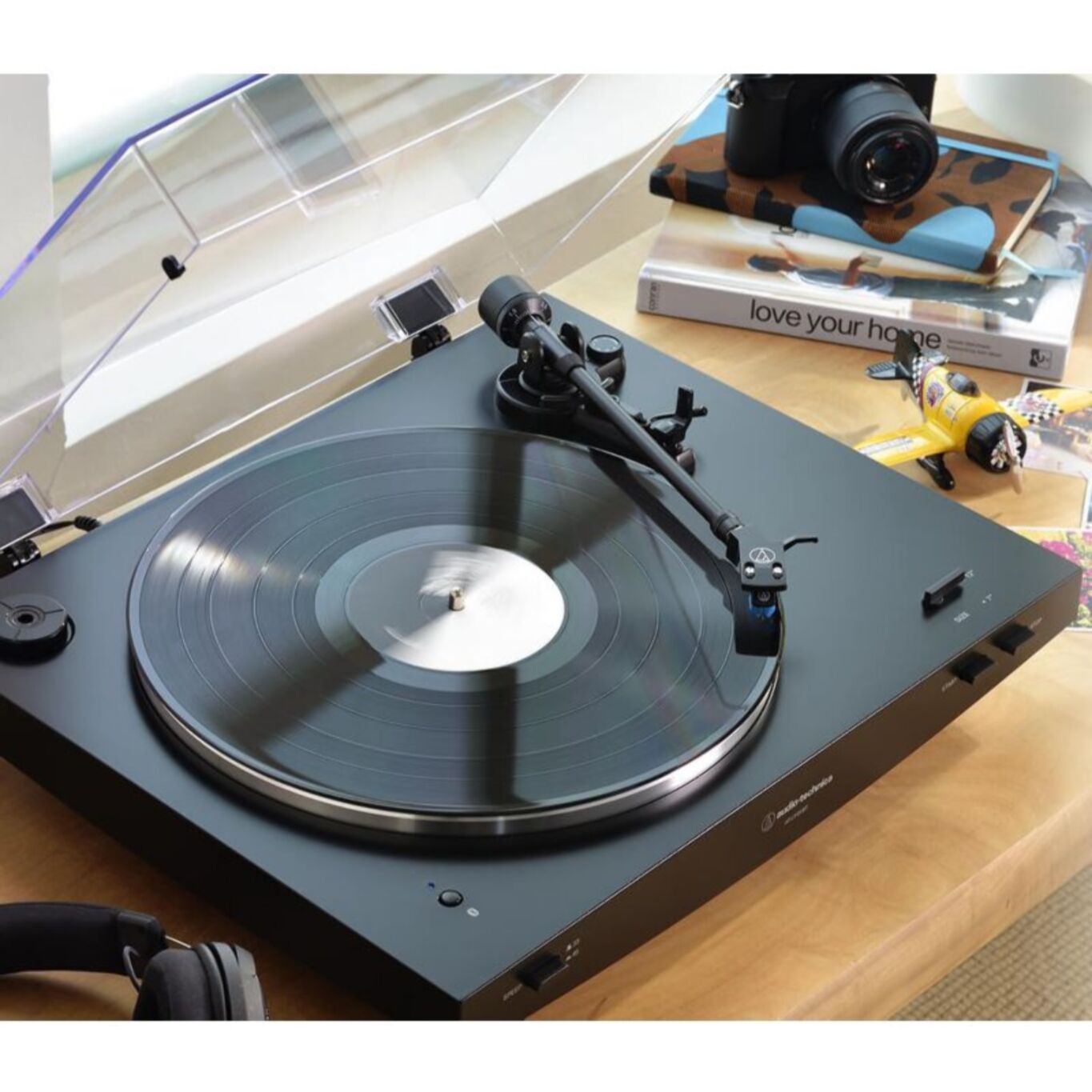 Platine vinyle AUDIO TECHNICA AT-LP3XBTBK