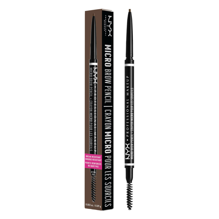 NYX Professional Makeup Micro Brow Pencil Crayon sourcils Ash Brown