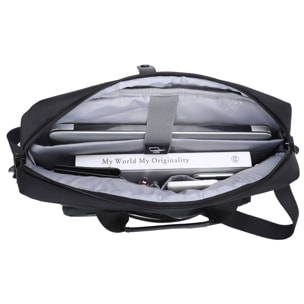Borsa da lavoro uomo - Modello Aetheron - Poliestere - 39.5 x 29.5 x 7.5 cm
