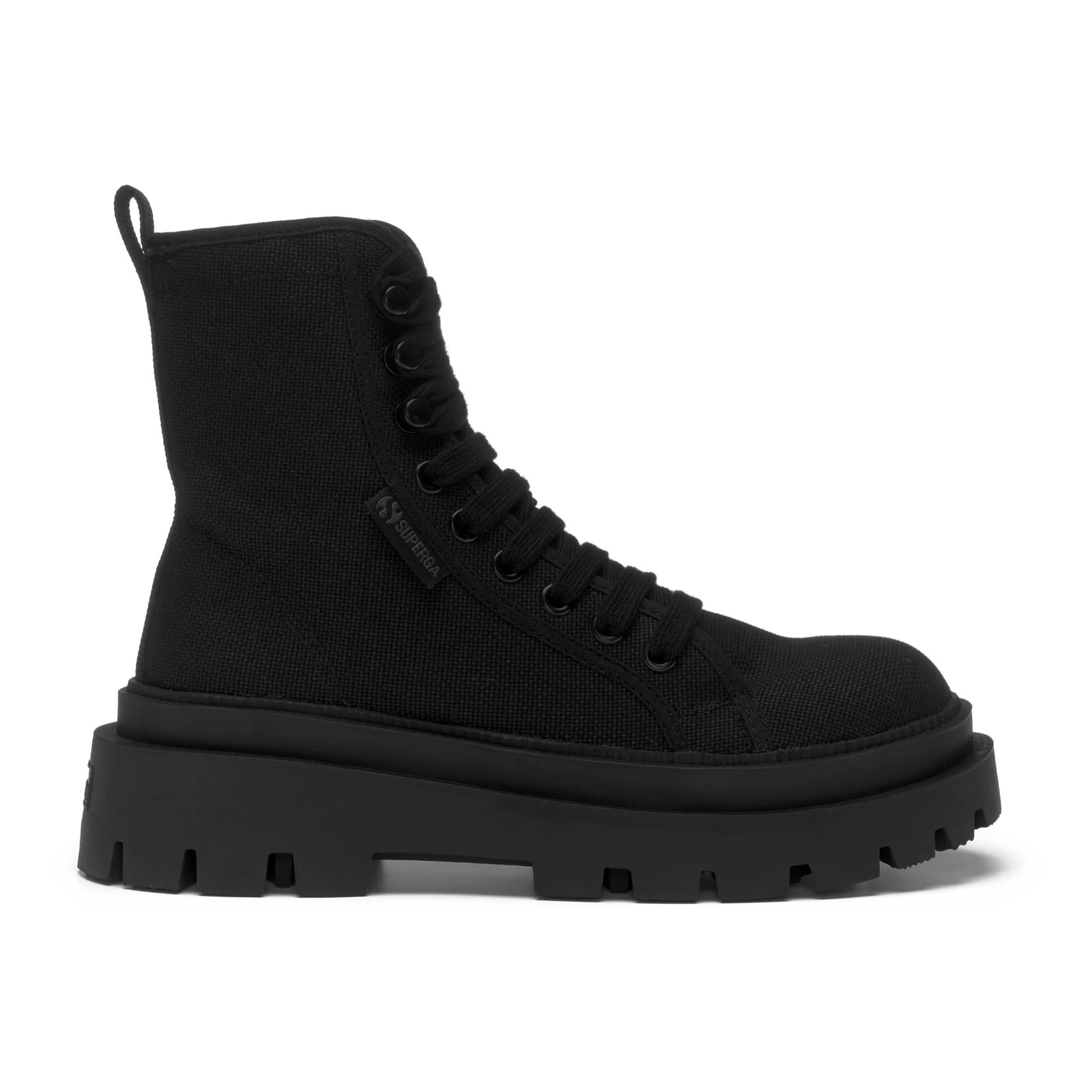 Superga - Botines Mujer Negro - 3051 Alpina Apex High