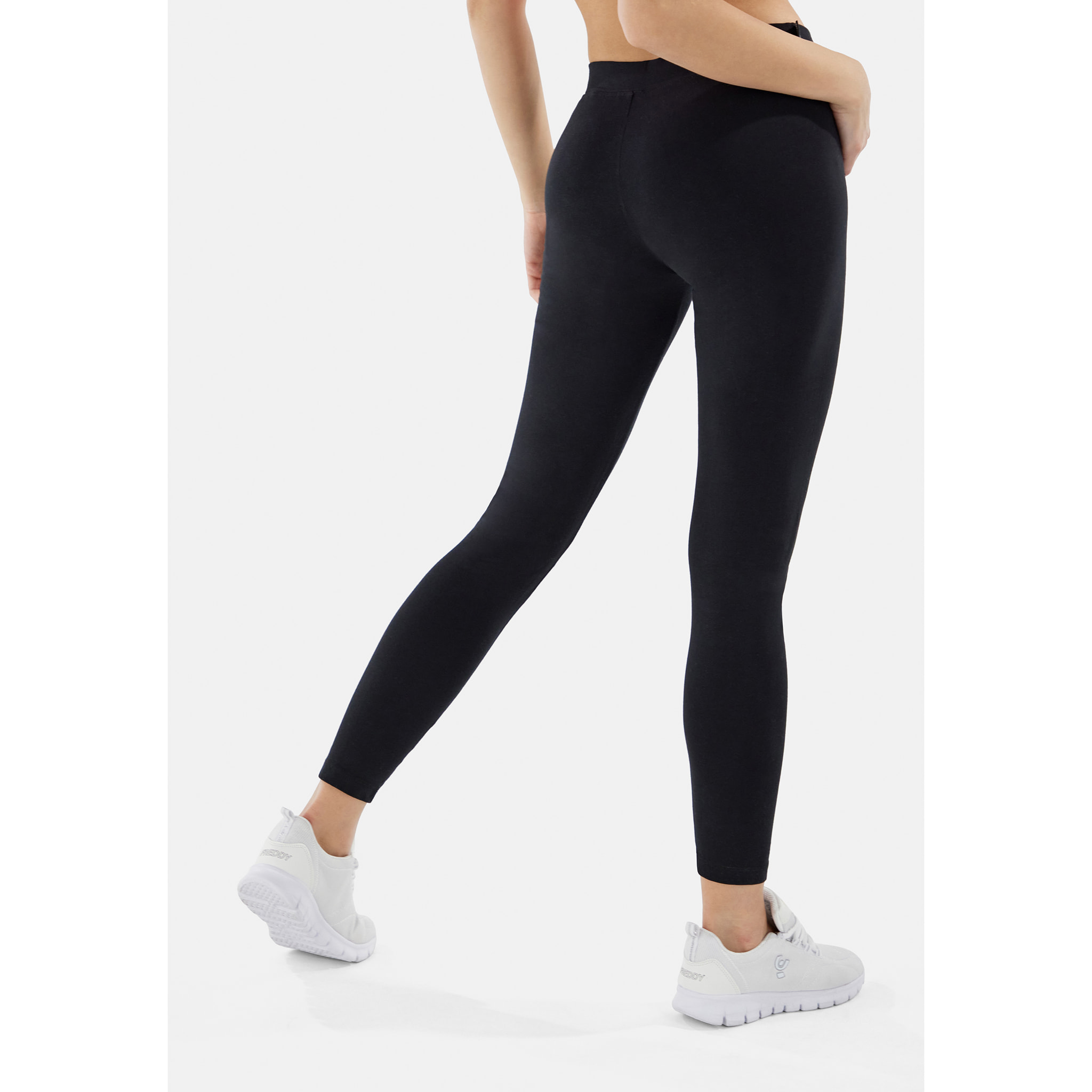 Leggings sportivi con vita e lunghezza regular