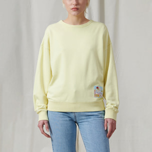 FELPA GIROCOLLO OVERSIZE