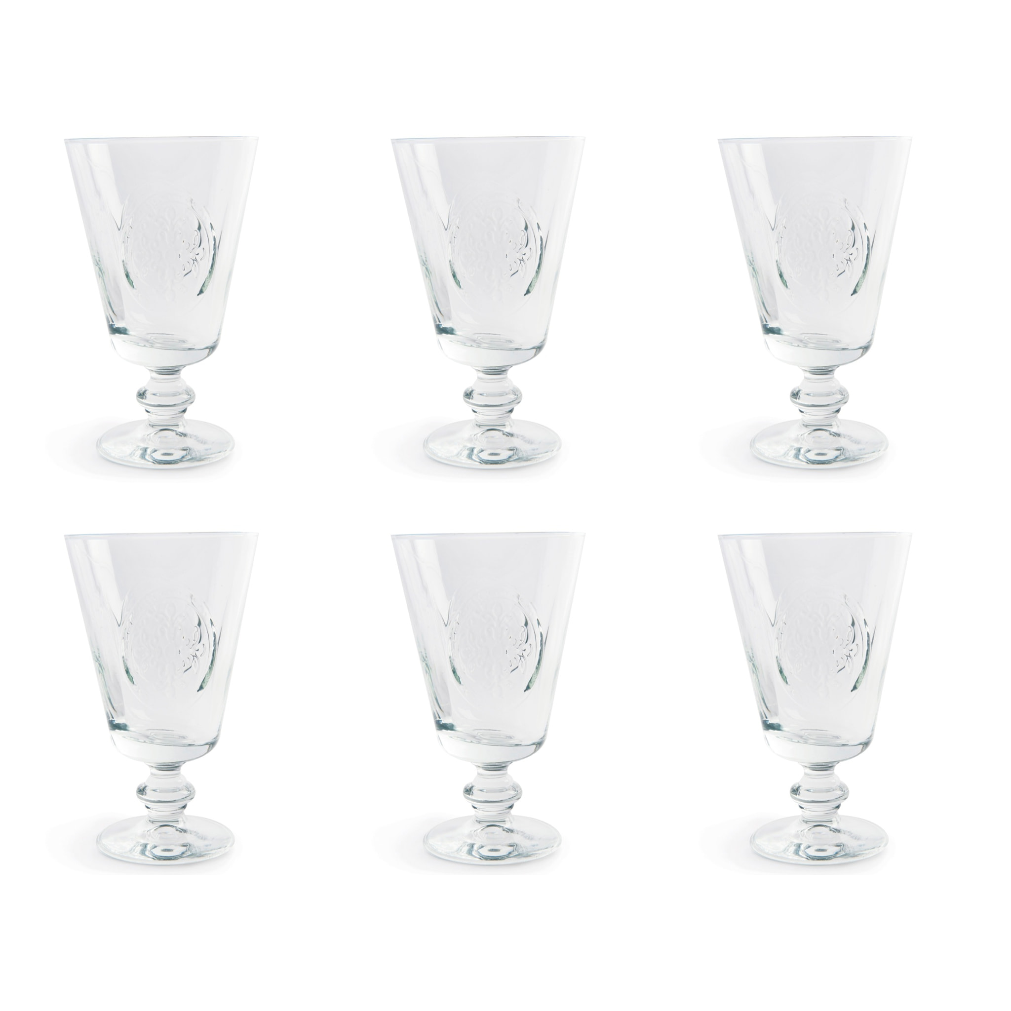 Set 6 Calici Excelsa – Victoria, Vetro Trasparente 34 cl