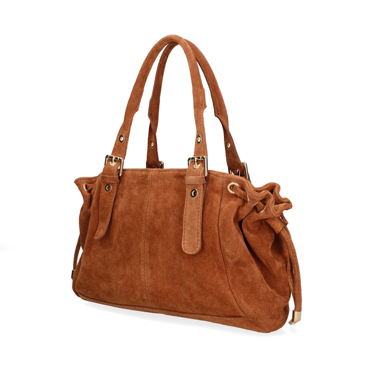 Borsa a mano da donna Made in Italy - Modello Lumena Lux - 100% pelle - 20.0 x 21.0 x 33.0 cm