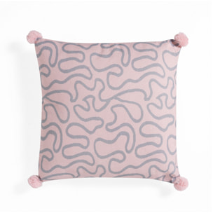 Tomasucci Coussin TANGLE 2 Rose