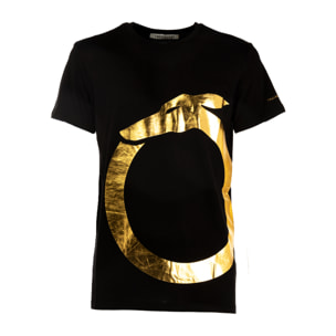 TRUSSARDI t-shirt uomo black,gold