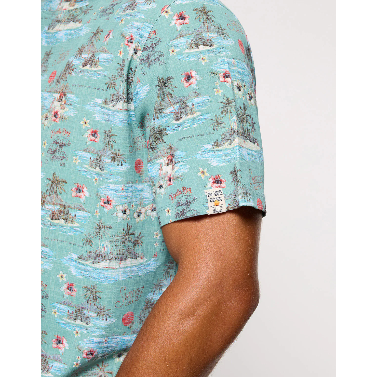 Camiseta Manga Corta Azul - Pinahop