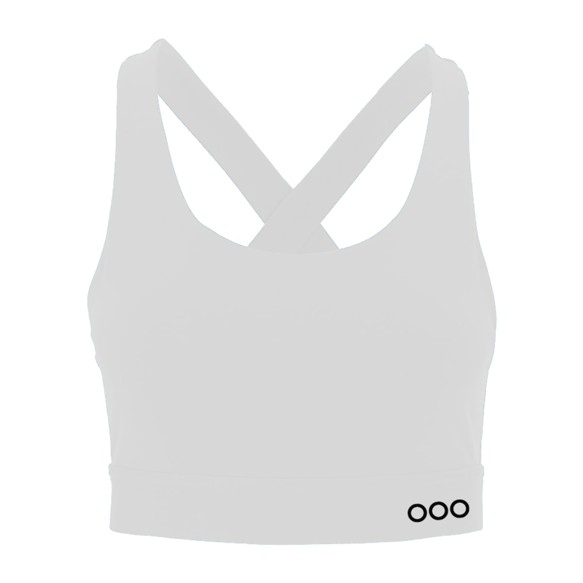 Sujetador deportivo para mujer ECOON La Carolus - Blanco