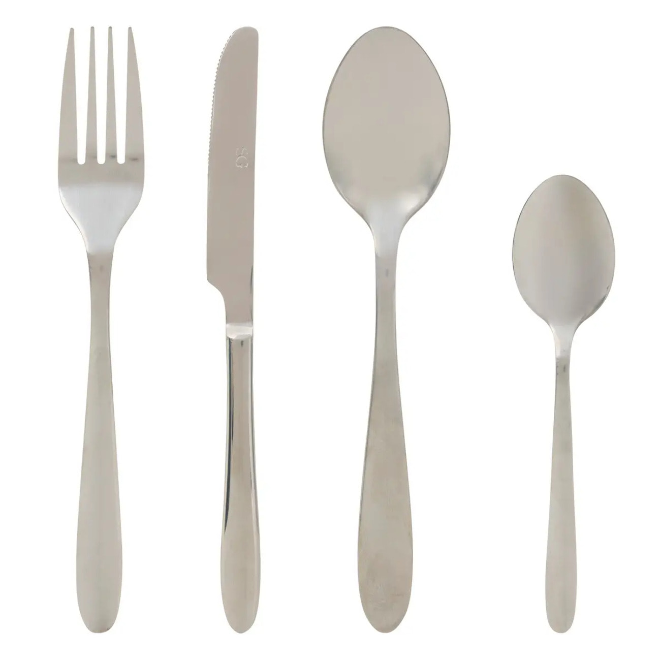 Ménagère Nevis 24 pièce(s) argent L1,8xp0,6xH23,6cm