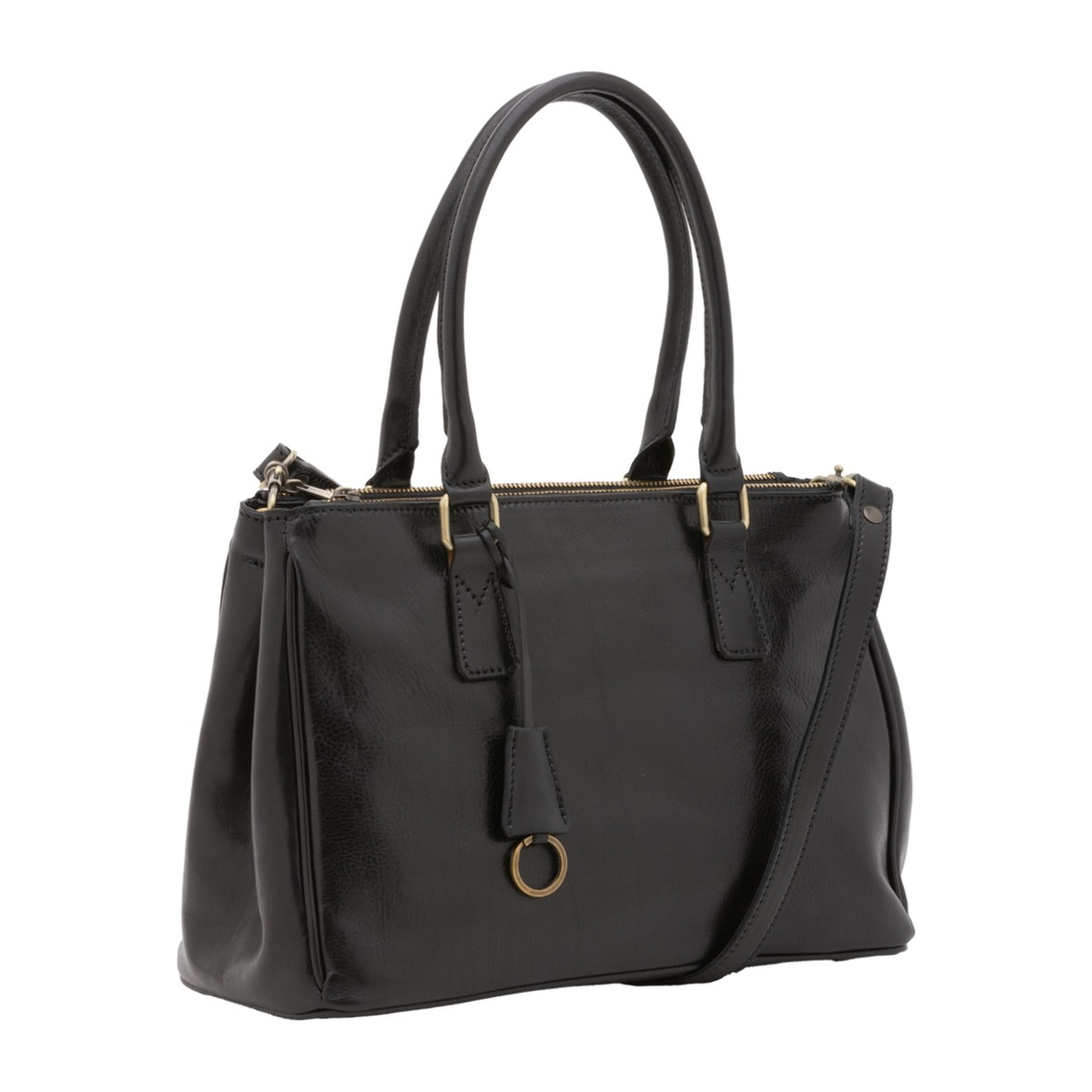 Borsa a tracolla da donna - Modello Bryony - Vera pelle - 35.0 x 23.0 x 16.0 cm