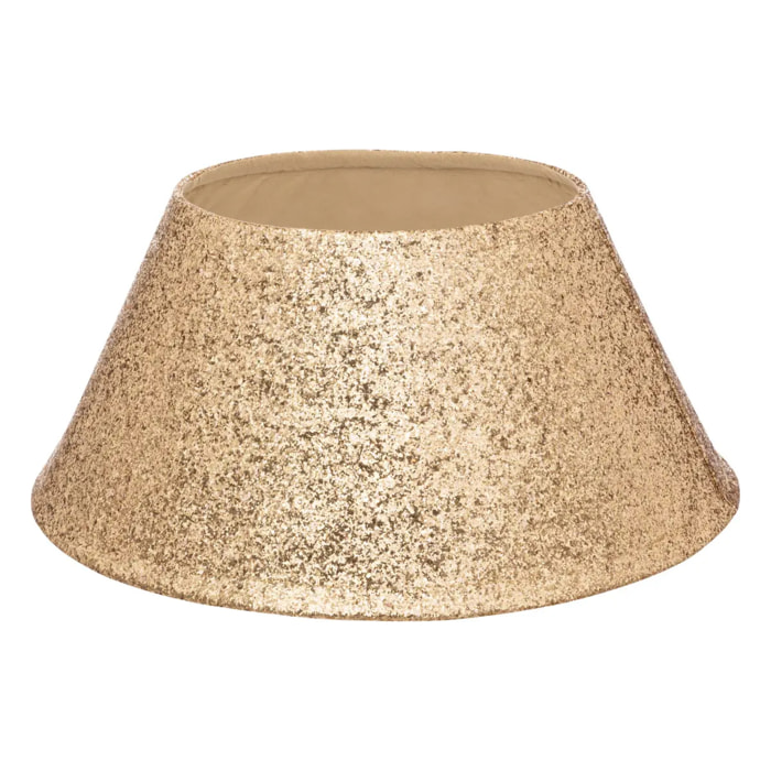 Pied de sapin paillettes dorés D56cm