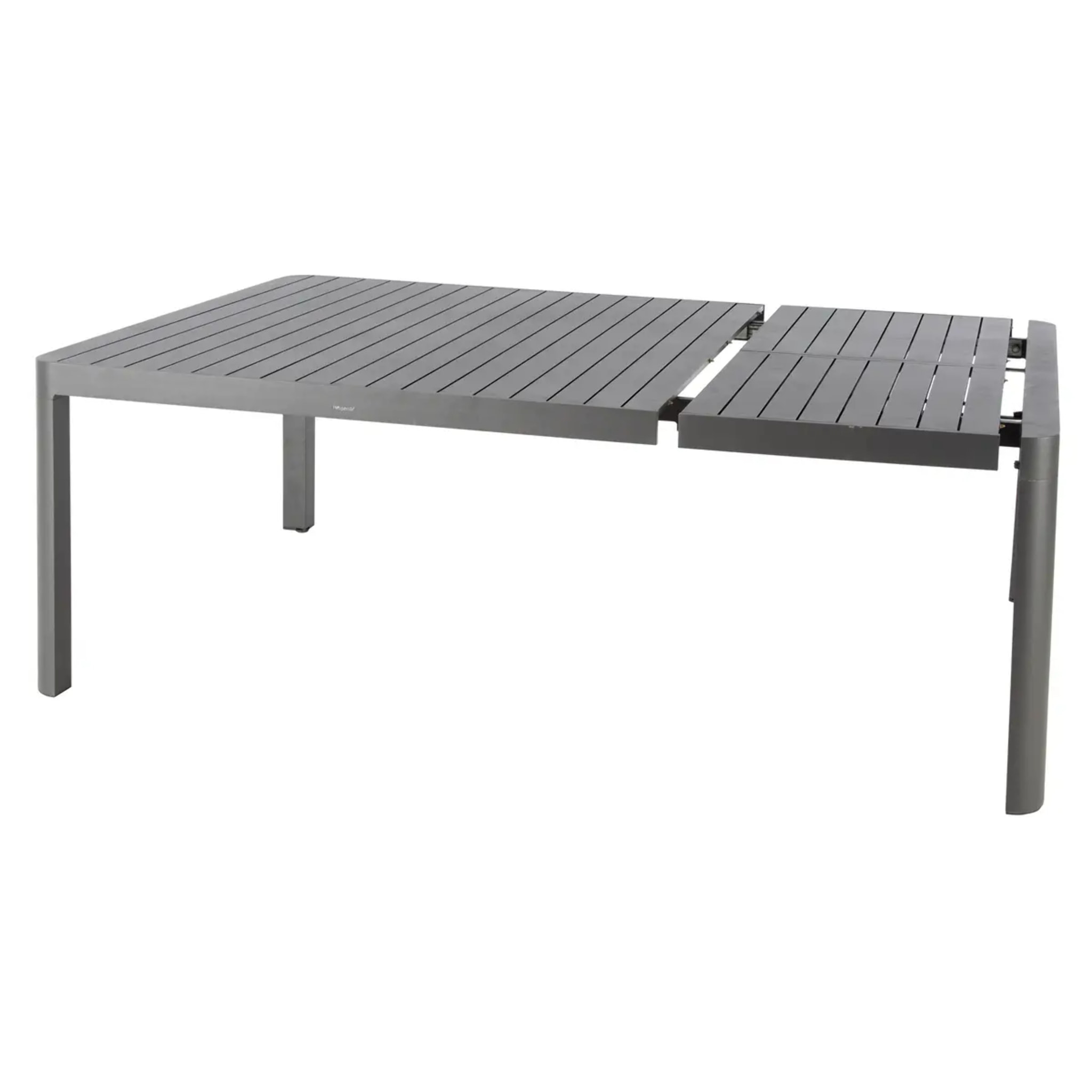 Table de jardin extensible carrée Paradize Graphite