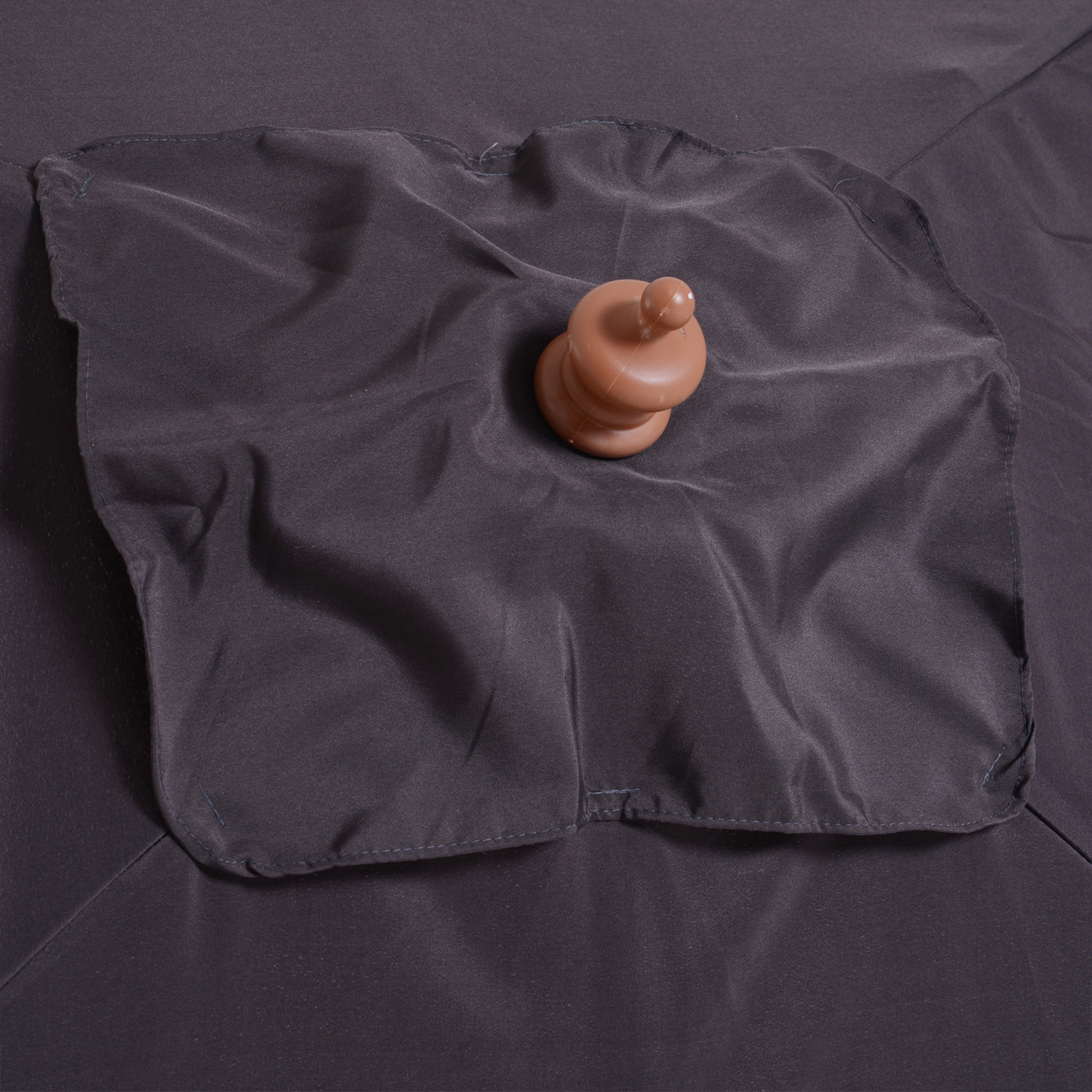 Sombrilla Terraza Exterior 200x150 cm Sombrilla de Jardín Rectangular con Ángulo Ajustable Mástil de Madera y Manivela Parasol para Patio Terraza Gris Oscuro