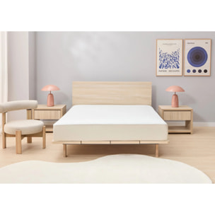 Colchón El Hybrid Gold - Viscoelásticas + Micro Muelles Gold + Espuma Airsoft-Tech + Muelles ensacados - Altura ±26cm