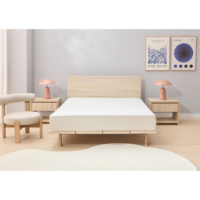 Colchón El Hybrid Gold - Viscoelásticas + Micro Muelles Gold + Espuma Airsoft-Tech + Muelles ensacados - Altura ±26cm