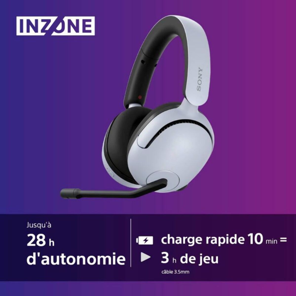 Casque gamer SONY Inzone H5