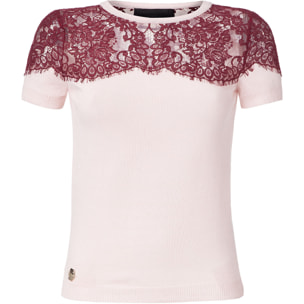 PHILIPP PLEIN pullover shortsleeves "injures"