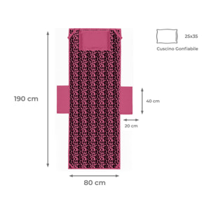 Telo Mare Lettino In Microfibra Disegno Fashion Summer