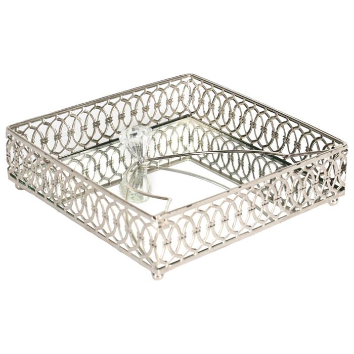 Plateau De Deco Metal Serviette2