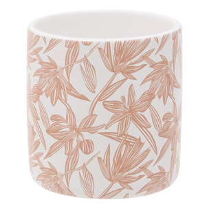 Pot Bloom rond D.10cm rose