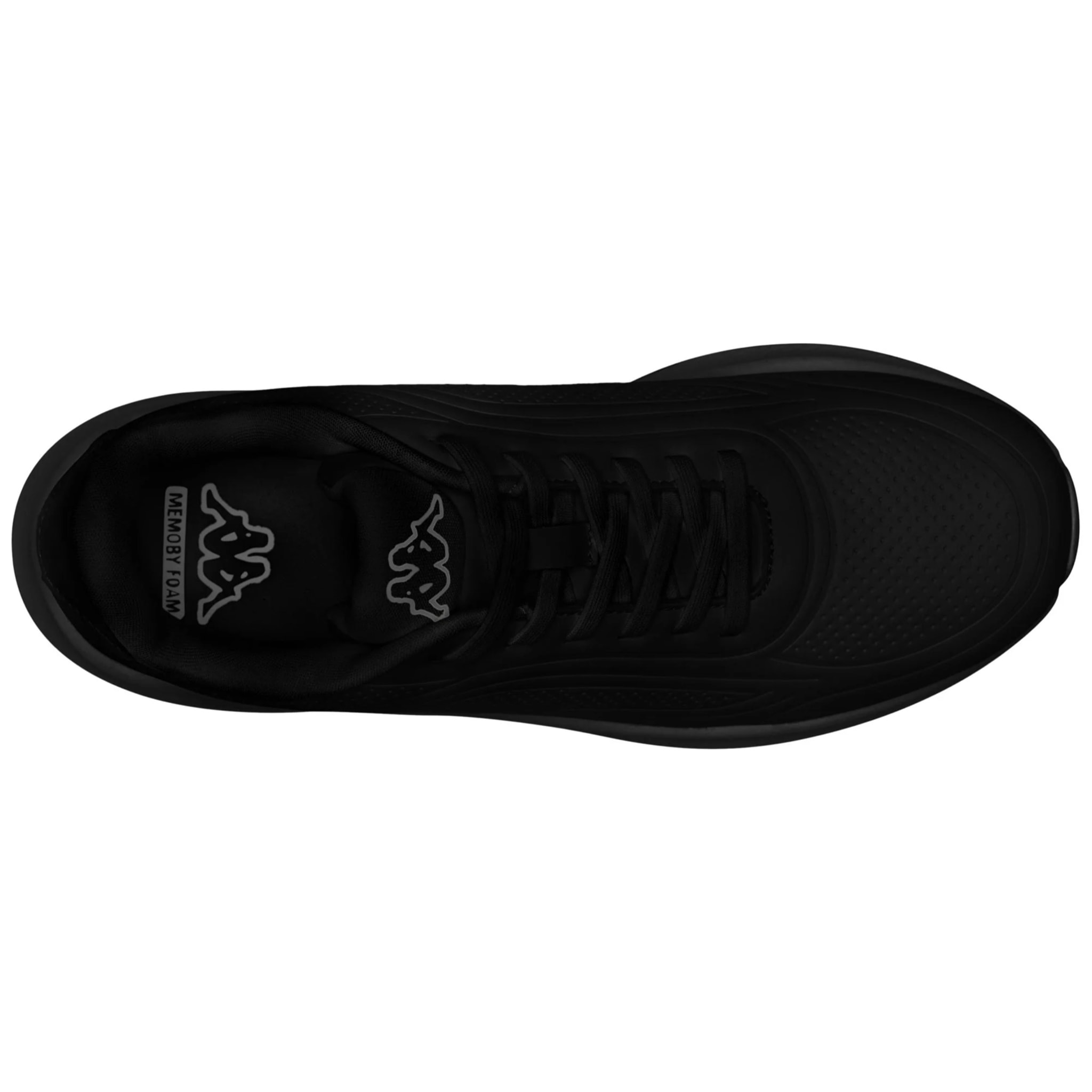 Kappa - Sneakers Uomo Donna Nero - Logo Malking Pu