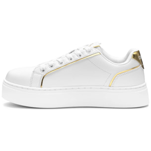 Kappa - Sneakers Mujer Blanco - Logo Maribel
