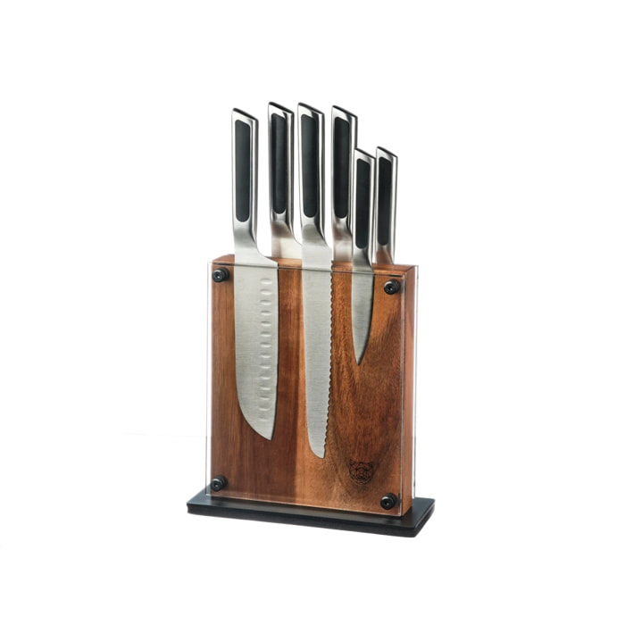 Bloc couteaux de cuisine LOKI RAUMA - 7 pièces