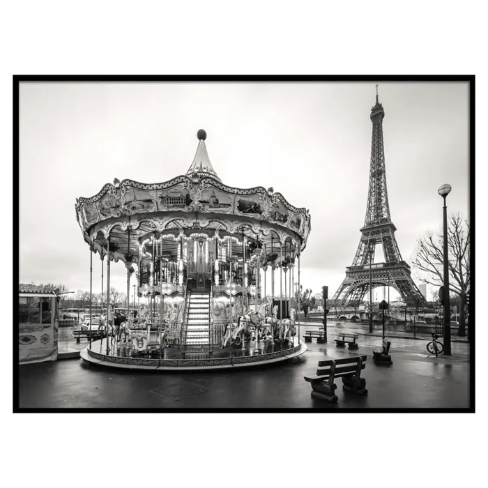 Toile imprimée "Bianca" 50x70cm