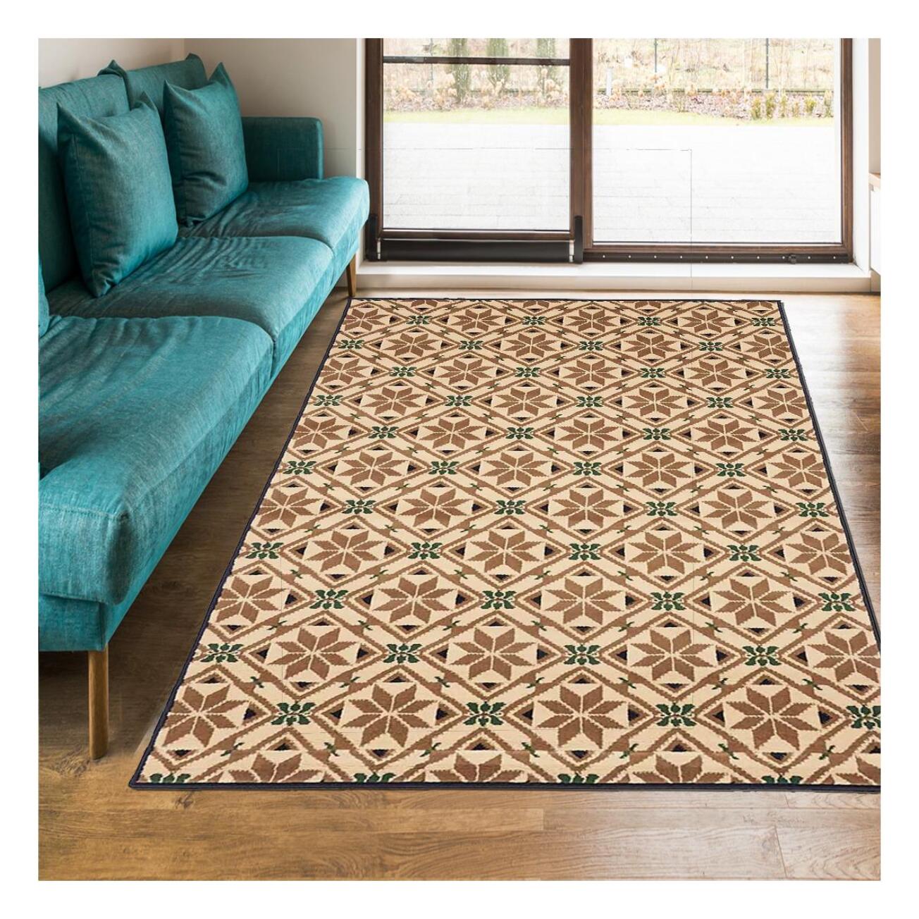 Tapis salon et chambre tissé PIDI