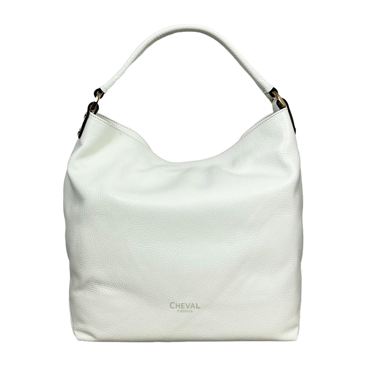 Borsa a spalla Cheval Firenze Alkes Bianco