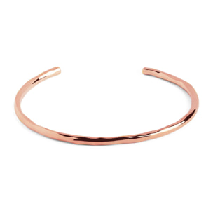 Brazalete Cane Baño Oro Rosa