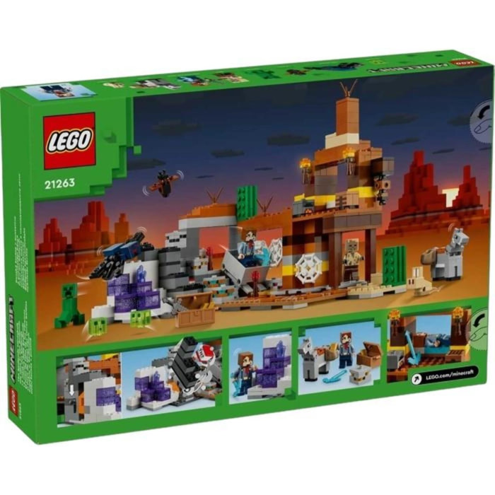 LEGO MINECRAFT 21263 - LA MINIERA DELLE BADLANDS