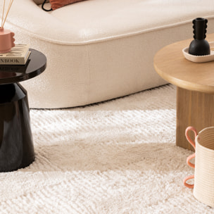 Tapis esprit berbère Anoai Ivoire 150x200cm