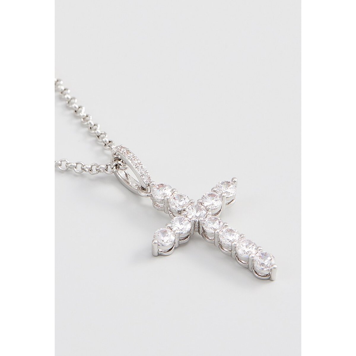 Collana U.S. Polo Assn. In metallo placcato rodio