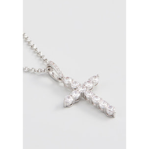 Collana U.S. Polo Assn. In metallo placcato rodio
