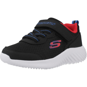 Zapatillas Niño de la marca SKECHERS  modelo BOUNDER TECHROX NEGRO