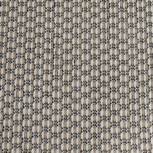 Tapis exterieur kilim géométrique, structure tissée résistante, vasa