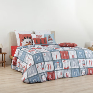 Housse de couette avec clics 100% coton Laponia 3
