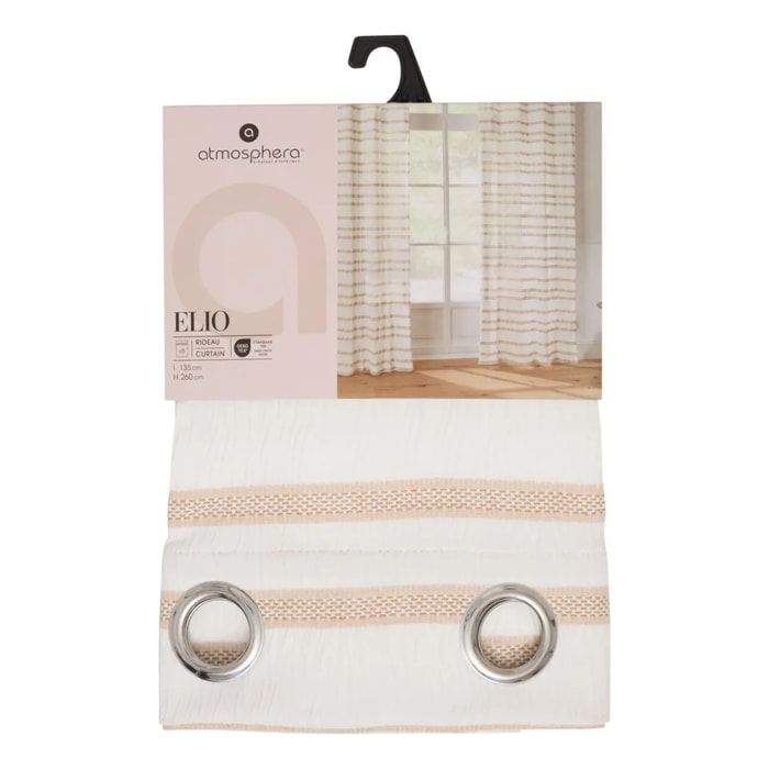 Rideau Elio 135x260cm beige