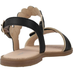 Sandalias Niña de la marca GEOX  modelo J SANDAL KARLY GIRL NEGRO