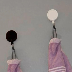 Ensemble de 4 crochets muraux magnétiques Fackelmann Tecno