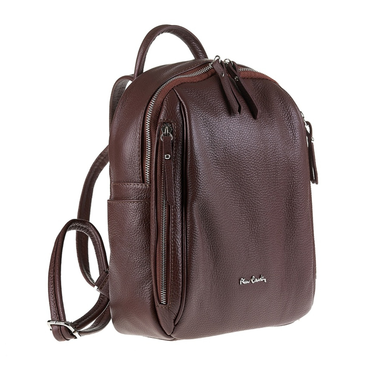 Zaino da donna in pelle Made in Italy - Modello Céleste Nova - Casual - 26.0 x 30.0 x 11.0 cm