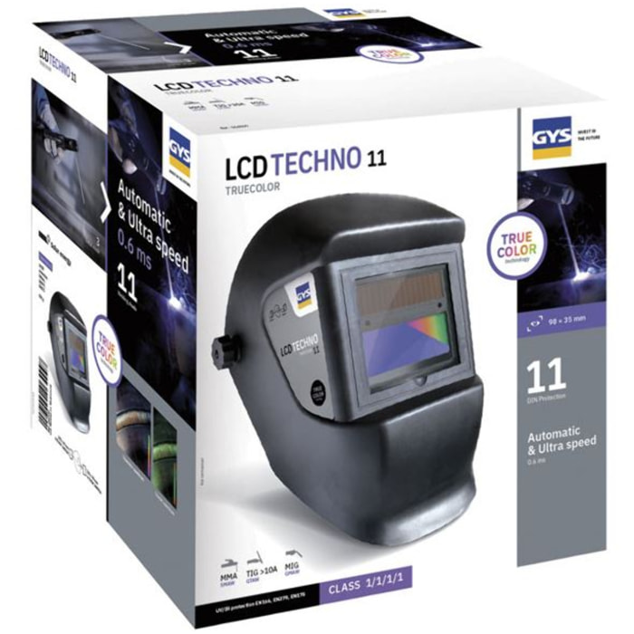 Casque de soudeur LCD Techno 11 True Color GYS - 64997