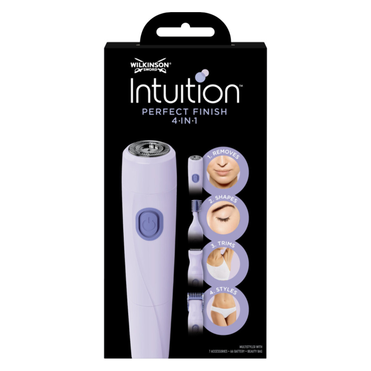 Pack de 2 - Wilkinson Sword 4en1 Rasoir Intuition Perfect Finish