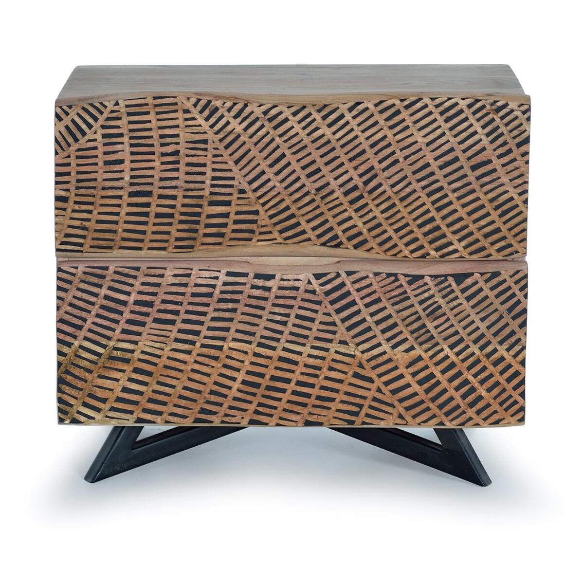 Mesita de noche giner y colomer - 57x34x50cm