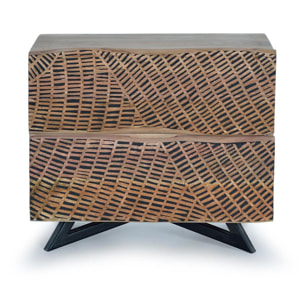 Mesita de noche giner y colomer - 57x34x50cm