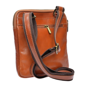 Borsa a spalla Anna Luchini Cammello