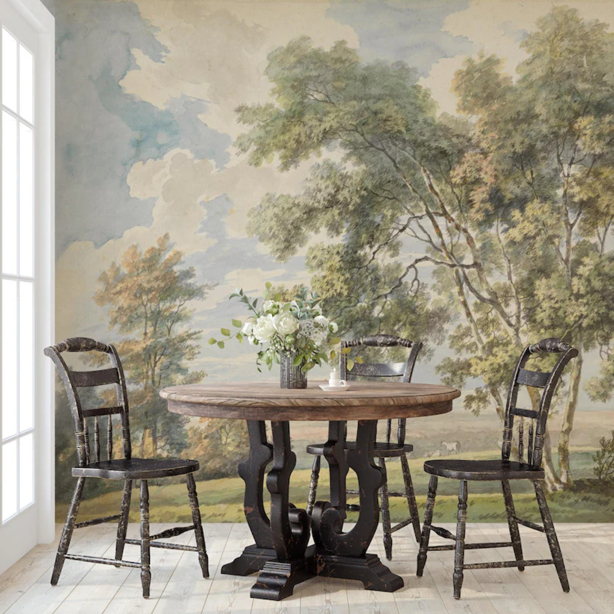 Carta da Parati Paesaggio Inglese