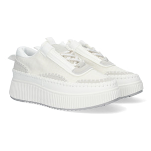 Zapatillas Casual para Mujer con Plataforma Dentada